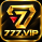 777.VIP premium gold gaming logo on a black background